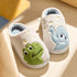 Embroidered Animal Fleece Indoor Slippers