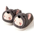 Wolf Disguised Sheep Plush Slippers
