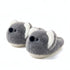 Plush Koala Face Lounging Slippers