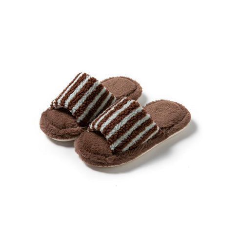Stripe Clash Slippers