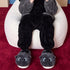 Fluffy Airplane Ear Cat Slippers