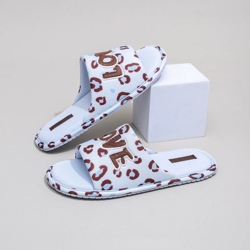 Playful Leopard Love Graphic Slides
