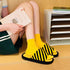 Chic Stripe Waffle Indoor Slides