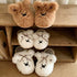 Fuzzy Puppy Face Indoor Slippers