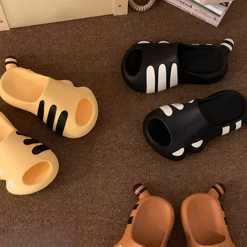 Cartoon Tiger EVA Platform Slides