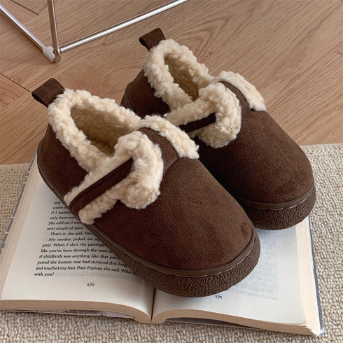 Sherpa Braid Clog-Style slippers