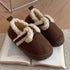 Sherpa Braid Clog-Style slippers
