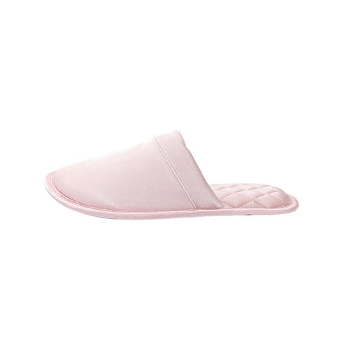 Sleek Piped Closed-Toe Slippers
