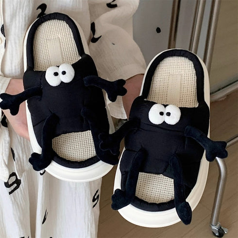 Googly Soot Monster Home Slides