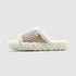 Cozy Woven Fleece Lounge Slippers
