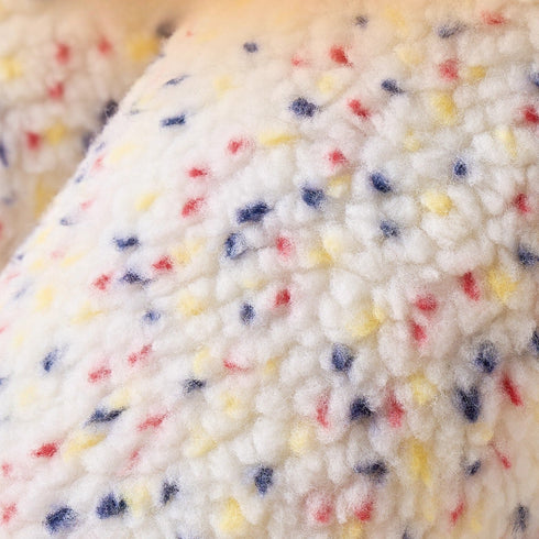 Confetti Boucle Fleece Warm Slippers