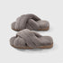 Crisscross Plush Cloud Slippers