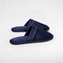 Sleek Piped Closed-Toe Slippers