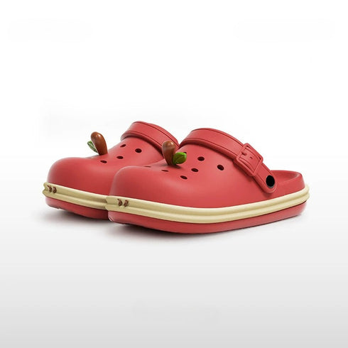 Apple Stem Chunky Platform Clogs