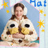 Sleepy Puppy Hat Plush Slippers