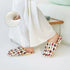 Cartoon Animal Print House Slides