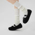Fleece Ballet Mary Jane Slippers