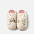 Plush Bunny Fuzzy House Slippers
