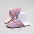 Tufted Fruit Decor Plush Slippers