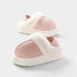 Plush Cuff Platform Slippers