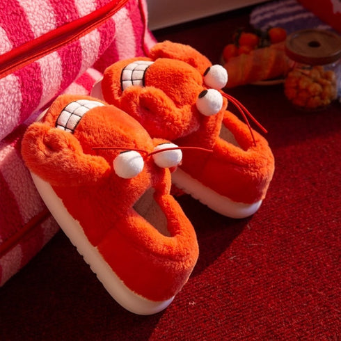 Grinning Lobster Slippers