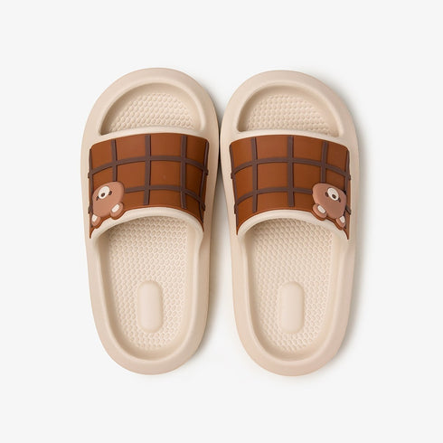 Playful Cartoon Animal Beach Slides