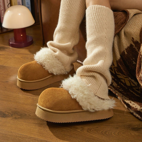 Plush Puff Slippers