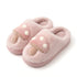 Spotted Mushroom Fuzzy House Slippers