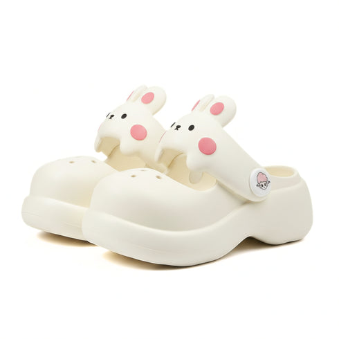 Chunky Bunny Strap Platform Clogs