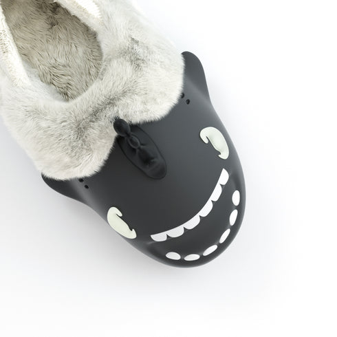 Sharkicks Pro - Inverno, Il Completo Nero, Tacco Coperto