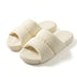 Puffy Waffle Open Toe Slides