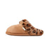 Wild Side Leopard Fur Slippers