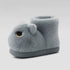 Plump Cat Ankle Plush Slippers