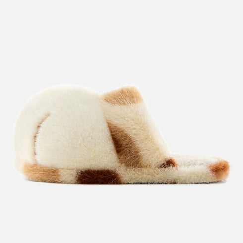 Fluffy Cat Paw House Slippers