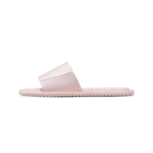 Satin Band Quilted Comfort Slides
