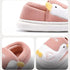 Playful Duckie Corduroy House Slippers