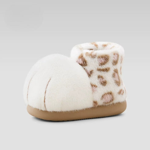 Plush Cat Paw Ankle Boots