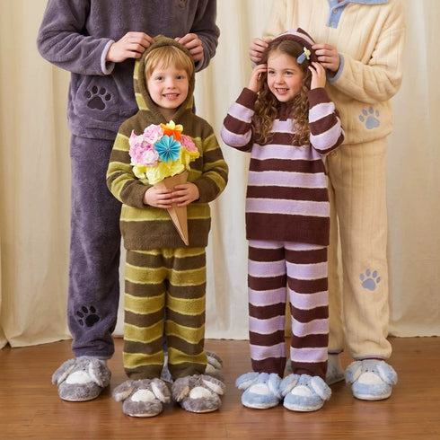 Floppy Donkey Ear Plush Slippers