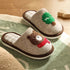 Mismatched Bear Tree Kids Slippers