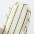 Breezy Pinstripe Linen Home Slides