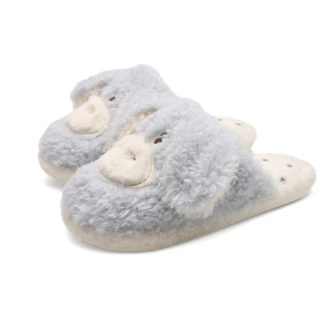 Floppy Donkey Ear Plush Slippers