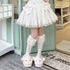 Plush Lamb Bowknot House Slippers