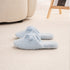 Whisper-Soft Bow Home Slippers