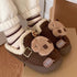 Cozy Capybara Plush Buckle Clogs
