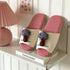 Plump Mushroom Plaid House Slides