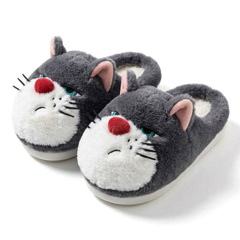 Grumpy Cat Plush Slippers