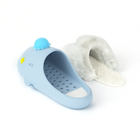 Sharkicks Pro - Winter Jellyfish Heel-open