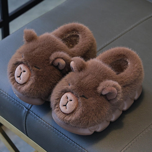 Squinty Capybara Slippers