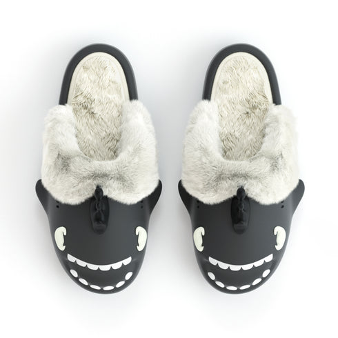 Sharkicks Pro - Winter The Black Suit Heel-open