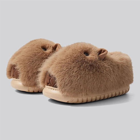 Sleepy Capybara Slippers